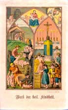  Andachts- und Werbebild für die Chinamission, Lithographie v. A. Wallraf jr., Köln - Privatbesitz: Sammlung Ludwig Gierse (Abb. unten). 
